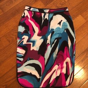 Bisou Bisou vibrant pencil skirt